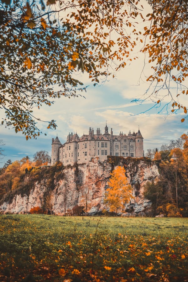 The Walzin Castle is one of the best reasons to visit Belgium