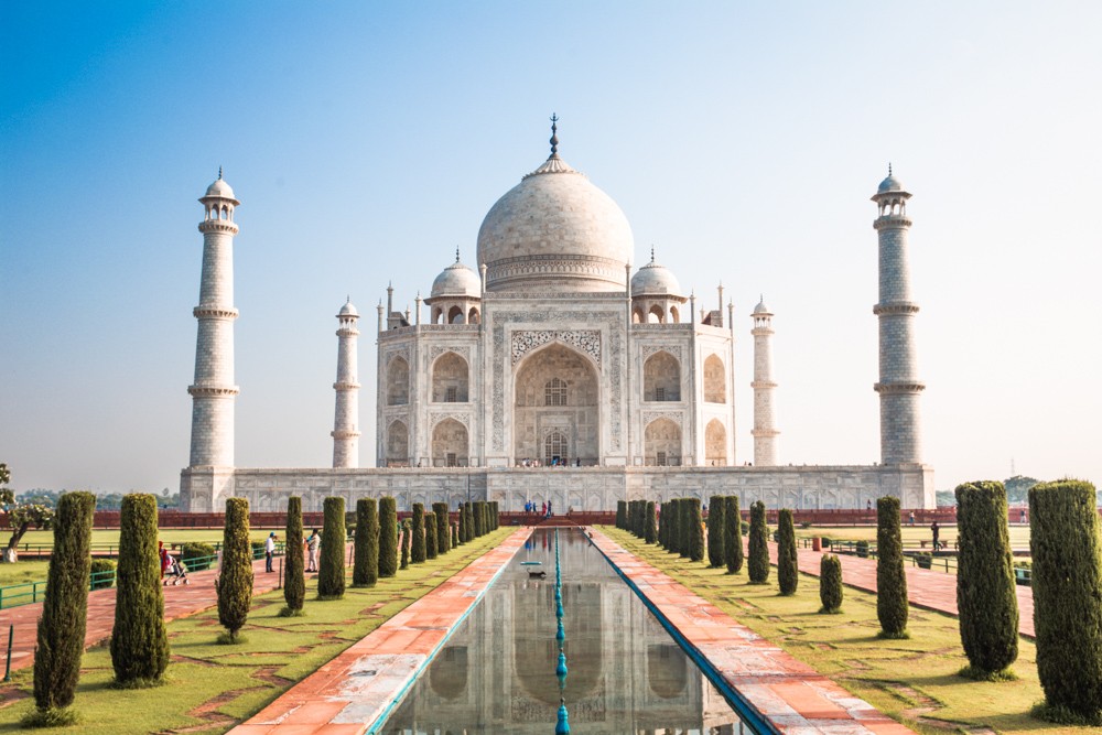 Famous Indian Landmarks Taj Mahal